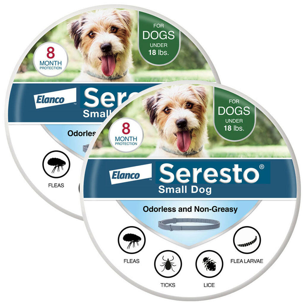 2pack seresto dog flea collars