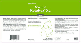 KetoHex XL Wipes 