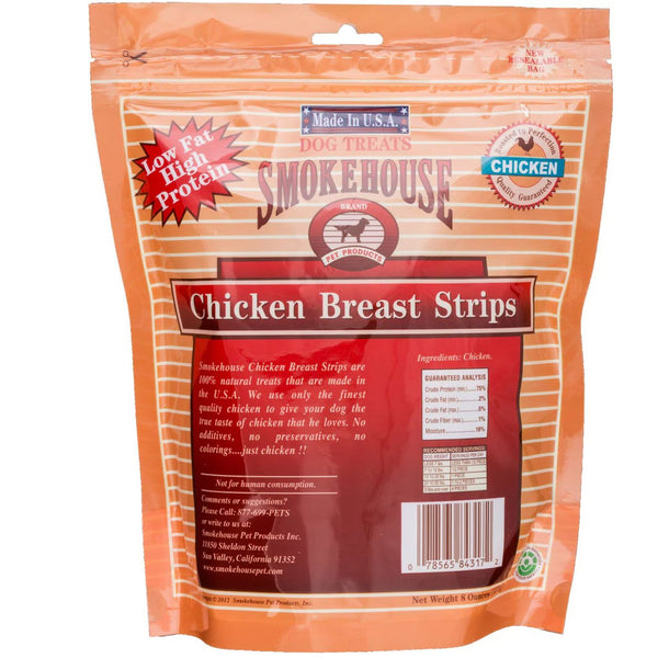 Smokehouse Chicken Breast Strips Dog Treats