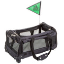 Sherpa Ultimate on Wheels Dog & Cat Carrier Bag, Black, Large