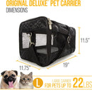 Sherpa Deluxe Airline Approved Soft Sided Dog & Cat Carrier
