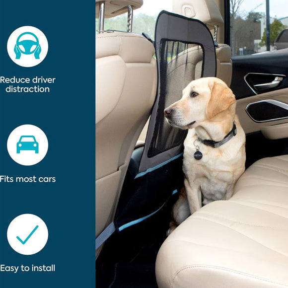 Sherpa Easy Fit Adjustable Auto Pet Barrier, Gray