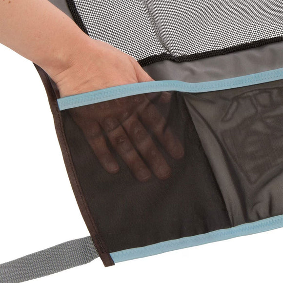 Sherpa Easy Fit Adjustable Auto Pet Barrier, Gray