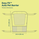 Sherpa Easy Fit Adjustable Auto Pet Barrier, Gray