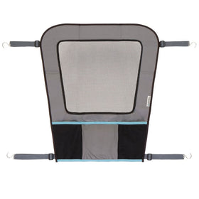 Sherpa Easy Fit Adjustable Auto Pet Barrier, Gray, 23" x 27"