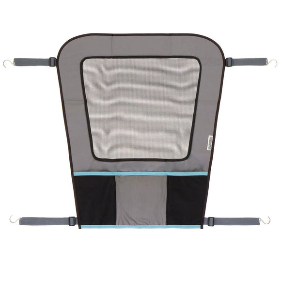 Sherpa Easy Fit Adjustable Auto Pet Barrier, Gray, 23" x 27"