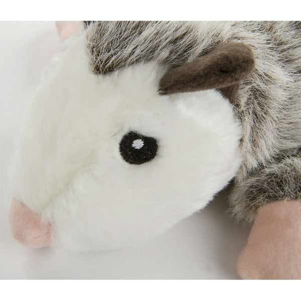 GoDog Flatz Opossum Squeaky Plush Dog Toy