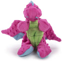 GoDog Dragons Chew Guard Squeaky Plush Dog Toy