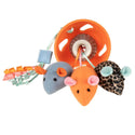 SmartyKat Instincts Lil' Launcher 3 Catnip & Silvervine Plush Mice & 1 Launcher Cat Toys