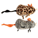 SmartyKat Instincts Safari Creepers Refillable Plush Rat Cat Toys