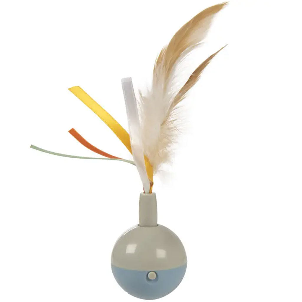 SmartyKat Rowdy Ribbons Electronic Cat Toy – Motion-Activated Fun