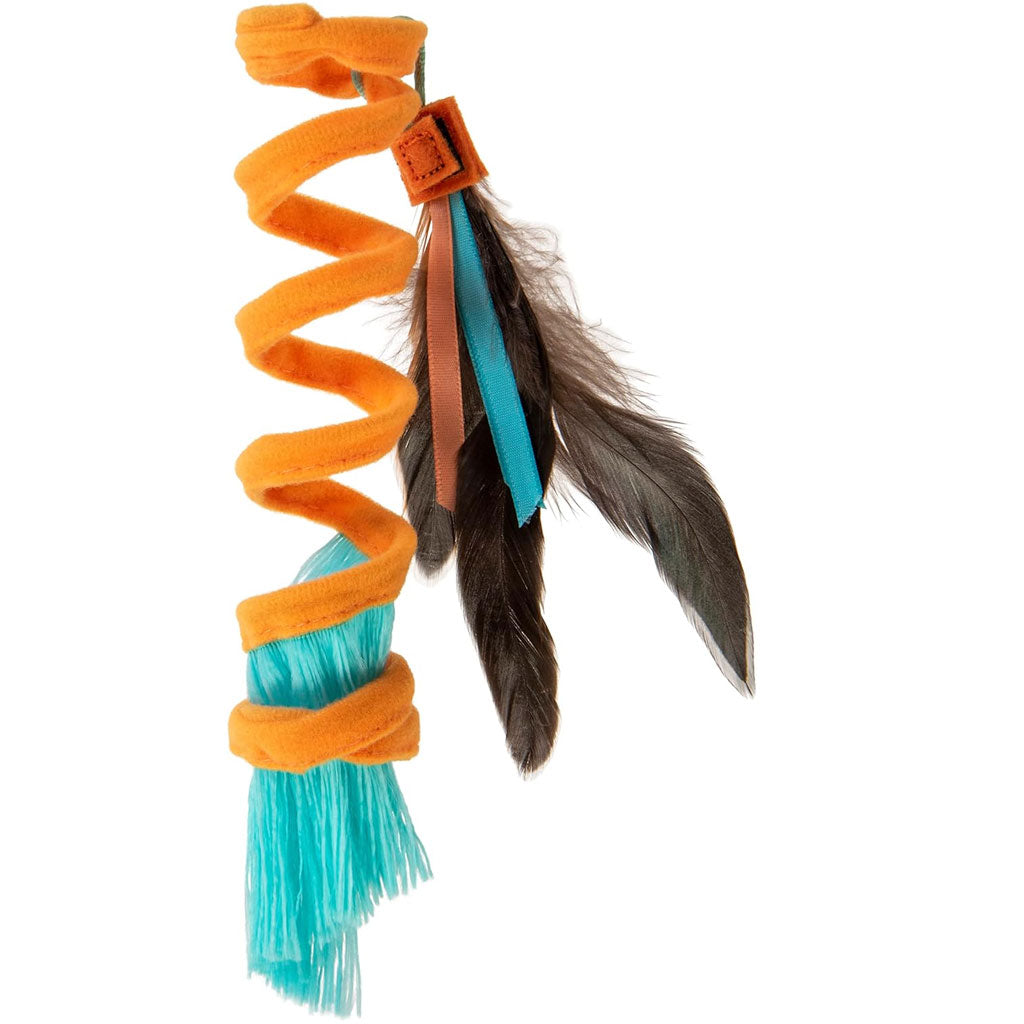 SmartyKat Instincts Crazy Coil Spring Fringe Cat Toy