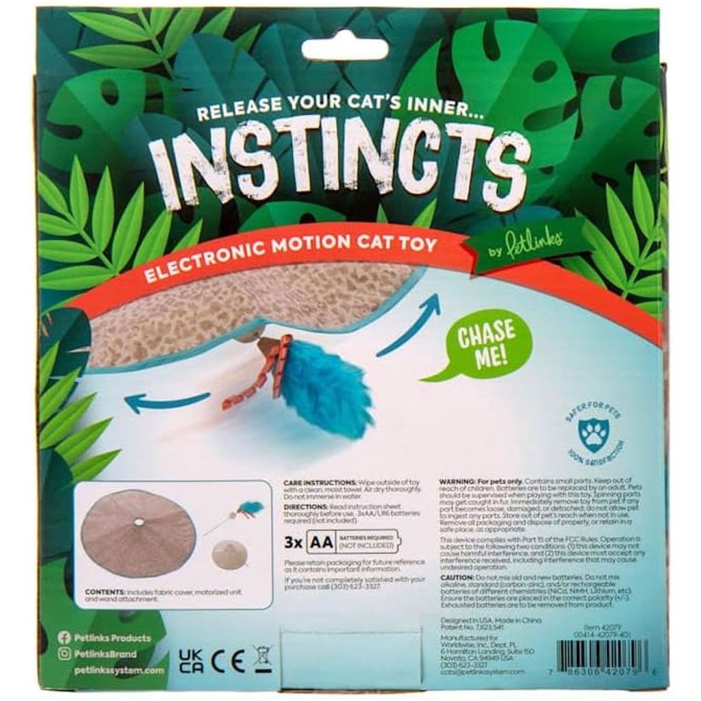 SmartyKat Instincts Hidden Hijinks Electronic Motion Cat Toy