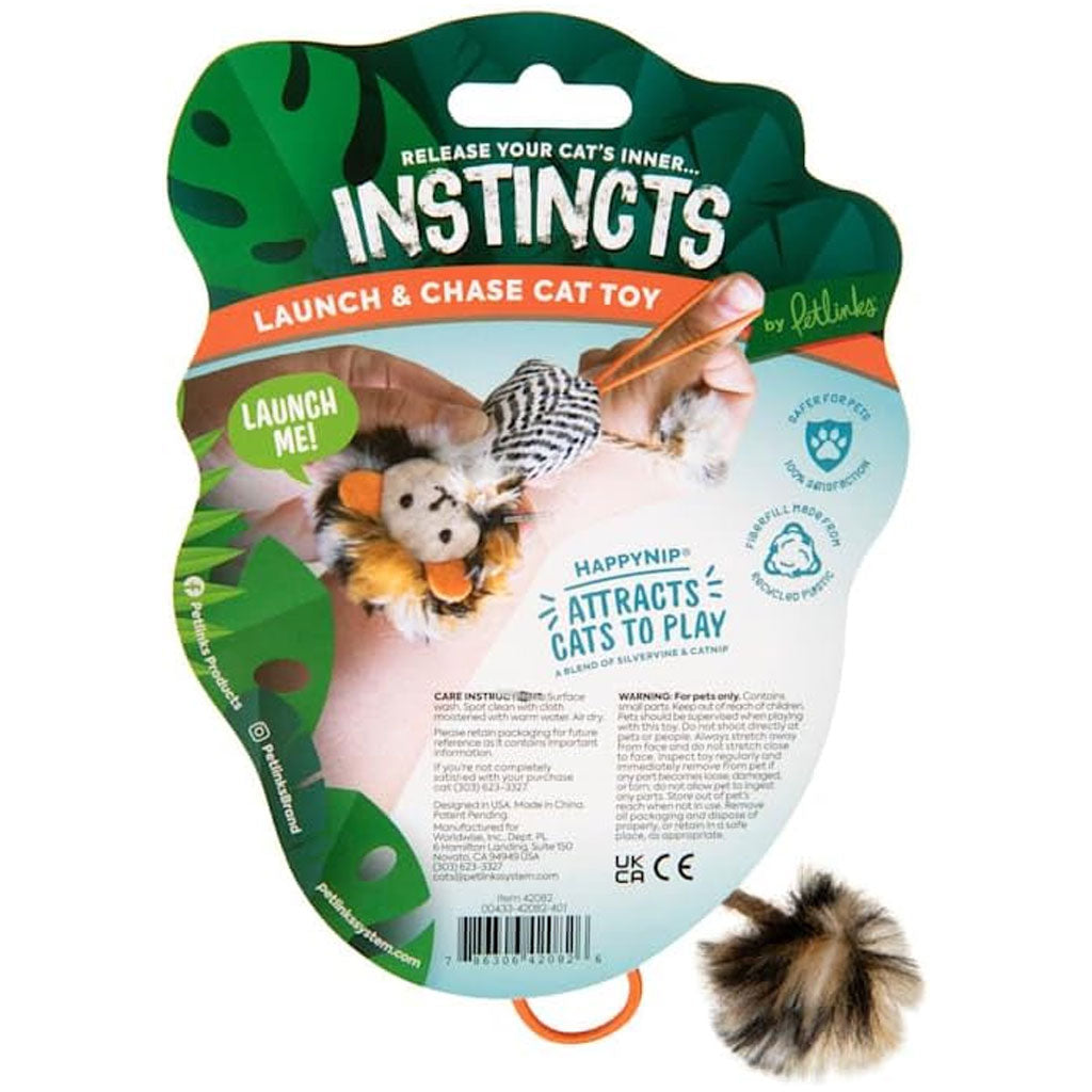 SmartyKat Instincts Prideful Player Launcher Cat Toy