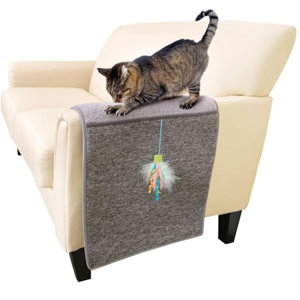 SmartyKat Instincts Claw Cushion Cat Scratch Mat & Furniture Protector