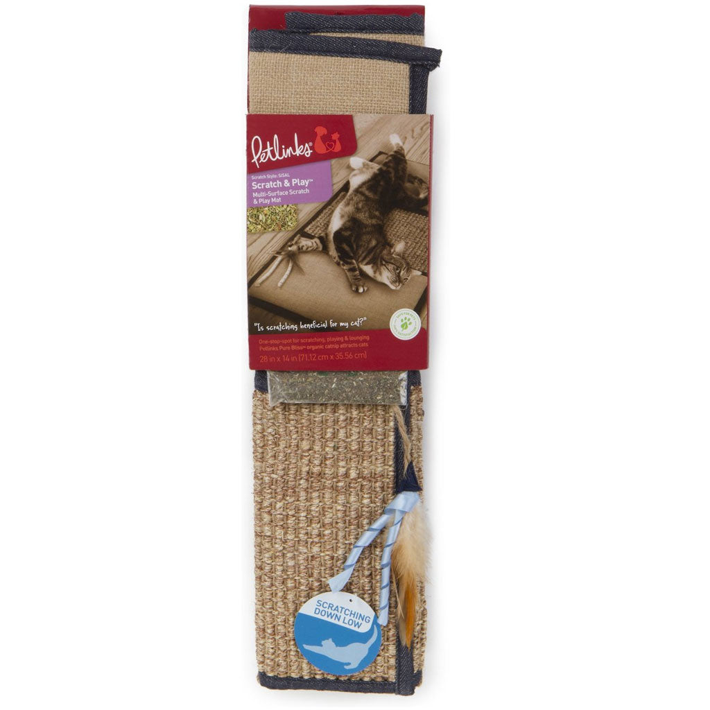 Petlinks Instincts Scratch & Play Cat Scratch Mat