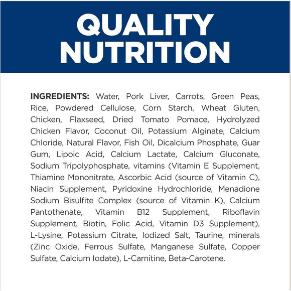 Hill's Prescription Diet Metabolic Weight Management Vegetable & Chicken Stew Canned Dog Food