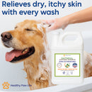 Healthy Paw Life Oatmeal Soothing Shampoo for Dogs, Cats & Companion Animals, 1-gallon-2