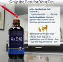 Rx Vitamins Rx B12 Liquid Digestive Supplement For Dogs and Cats (4 oz)