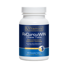 Rx Vitamins RXCurcuWIN Immune Support for Dogs & Cats (90 chewtabs)