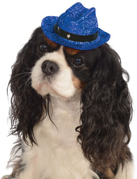 Buy blue-glitter Pets Cowboy Hat - Various Colors