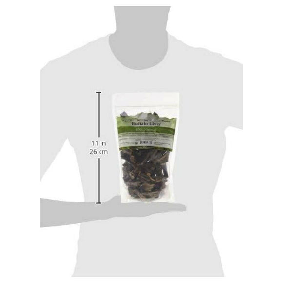 Papa Bow Wow Buffalo Liver Dog Treat (1 lb)