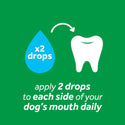 Tropiclean Fresh Breath Oral Car Clean Teeth Peanut Butter Flavored Gel for Dogs