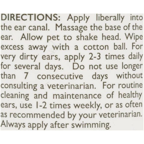 Tomlyn Veterinarian Formulated Ear Cleaner for Dogs & Cats (4 oz)