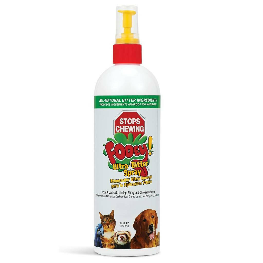 Fooey Ultra-Bitter Training Aid Spray for Pets (16 oz)