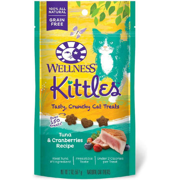 Wellness Kittles Tuna & Cranberries Recipe Crunchy Cat Treats (2 oz)