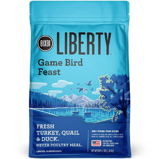 Bixbi Liberty Limited Ingredient Game Bird Feast Dry Dog Food (4 lb)