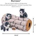 Zippy Paws Burrow Arctic Wolf Interactive Toy For Dog (Extra Large)