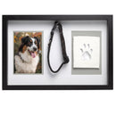 Pearhead Pet Memorial Collar Picture Frame with Pawprint Clay Kit