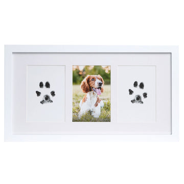Pearhead Pawprints 3-Opening Frame, Memorial Frame