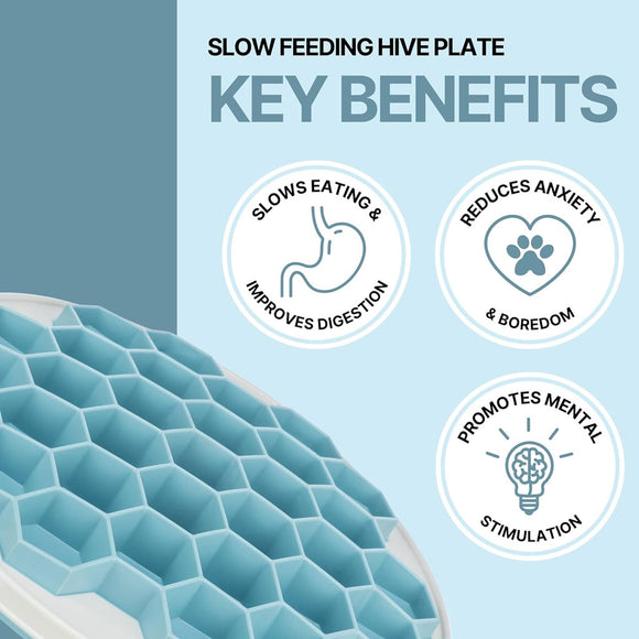 Trixie Dog Slow Feeding Hive Plate