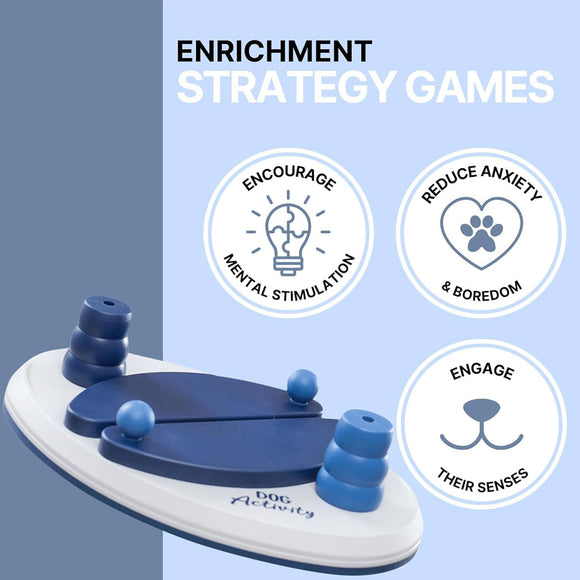 Trixie Dog Push Away Strategy Game - Level 2 Puzzle