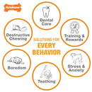 Nylabone Ring Dura Chew Power Chew Original Flavored Dog Toy, Large-6