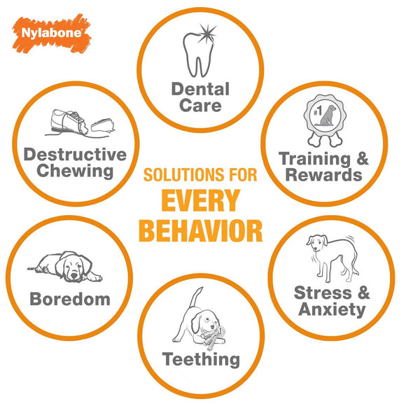 Nylabone Antler Alternative Power Chew Dog Toy