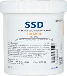 Silver Sulfadiazine Cream (400 gm tub) - 0