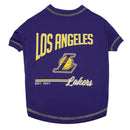Pet's First NBA Bold City Text Tee for Dogs & Cats Dog Clothing & Apparel.