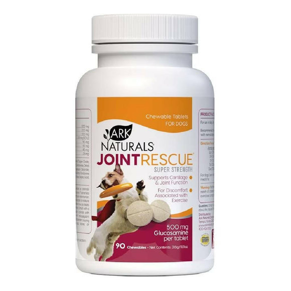 Ark Naturals Joint Rescue Super Strength Chewable Tablets For Dogs (90 count)