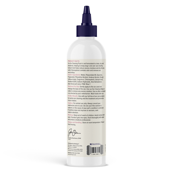Oticbliss Ear Cleaning Flush For Dogs & Cats, 8 oz