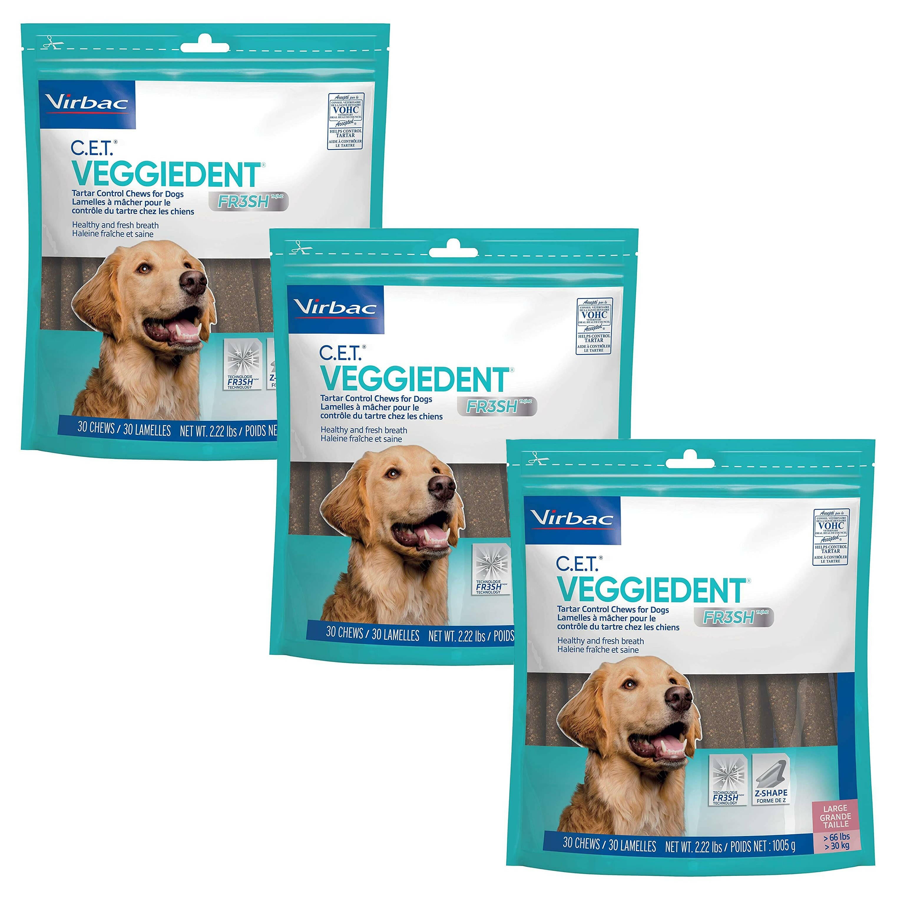 C.E.T. VeggieDent Fr3sh for Large Dogs