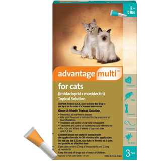 Advantage Multi for Cats, 2-5 lbs