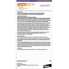 Advantage Multi  for Cats, 9.1-18 lbs backside