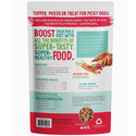 Health Extension Freeze-Dried Raw Mixer-Topper-Treat Beef Recipe for Dogs backside