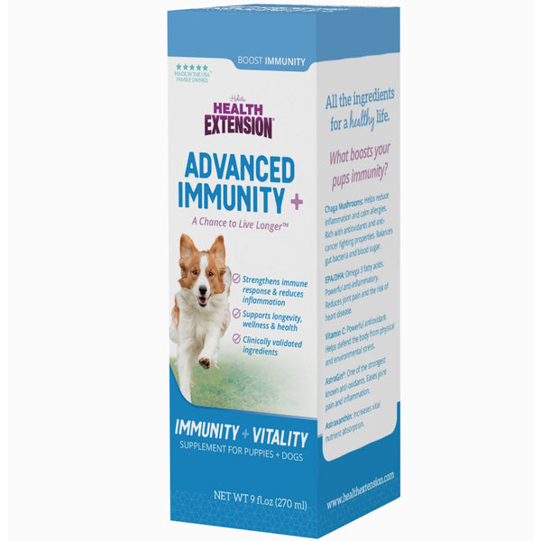 Health Extension Advanced Immunity Plus Vitality Supplement for Puppies & Dogs