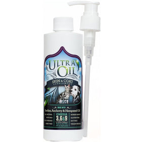 Ultra Oil Skin & Coat Supplement for Dogs & Cats, 8-oz