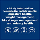 Hill's Prescription Diet w/d Multi-Benefit Digestive / Weight / Glucose / Urinary Management Vegetable & Chicken Stew Canned Dog Food-2