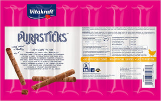 Vitakraft Purrsticks Chicken Recipe Treat for Cats